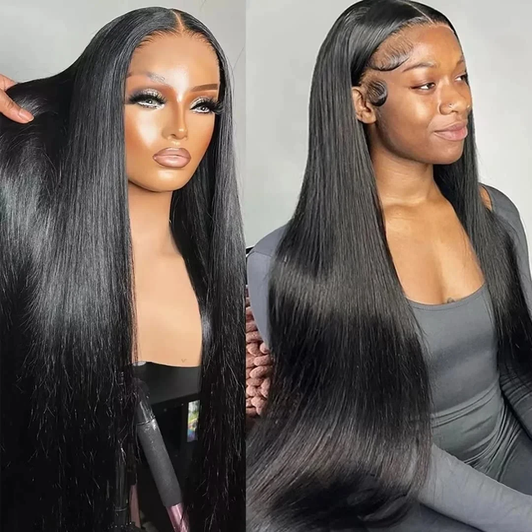 200 Density Straight Lace Front Wig Human Hair 13x4 HD Lace Front Wig for Women - Pre Plucked, Pre Cut, Bye Bye Knots 5