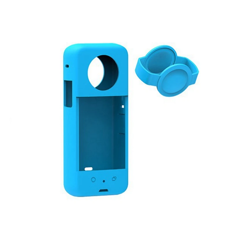 Custodia In Silicone Per Fotocamera Per Insta 360 One X3 Panoramic Action Camera Custodia Protettiva Antipolvere In Silicone Antigoccia,