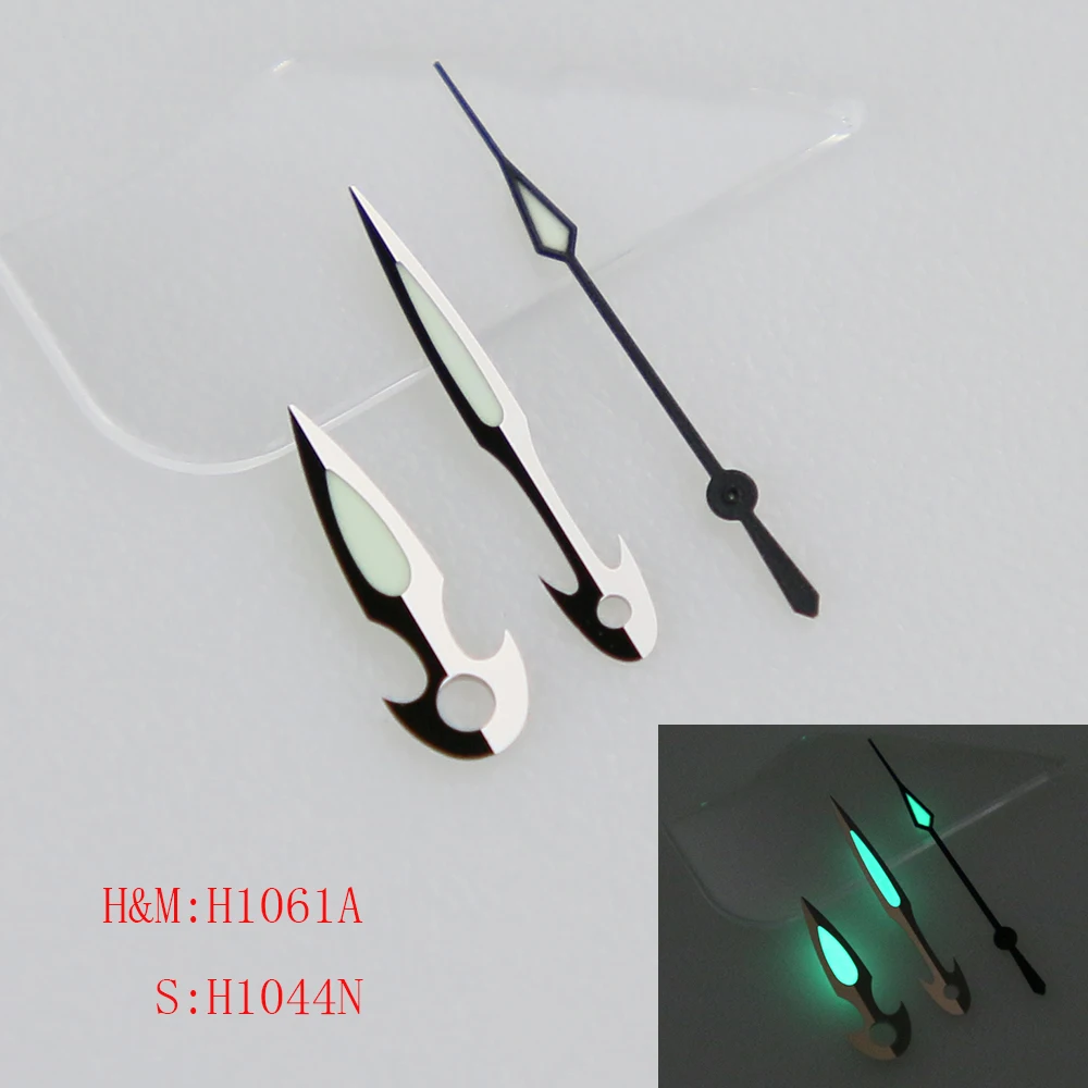 Fish Design Super C3 Green Luminous Fit NH34 35 36 38 70 Automatic Movement SKX007 Mods Watch Hands 1061 watch face accessories,watch dial accessories