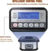 Cooker, Digital Programmable Slow Cooker With Bake, Sauté, Roast, and Sous Vide functions, 1500W Timer&Temp Control,Dishwasher S 3