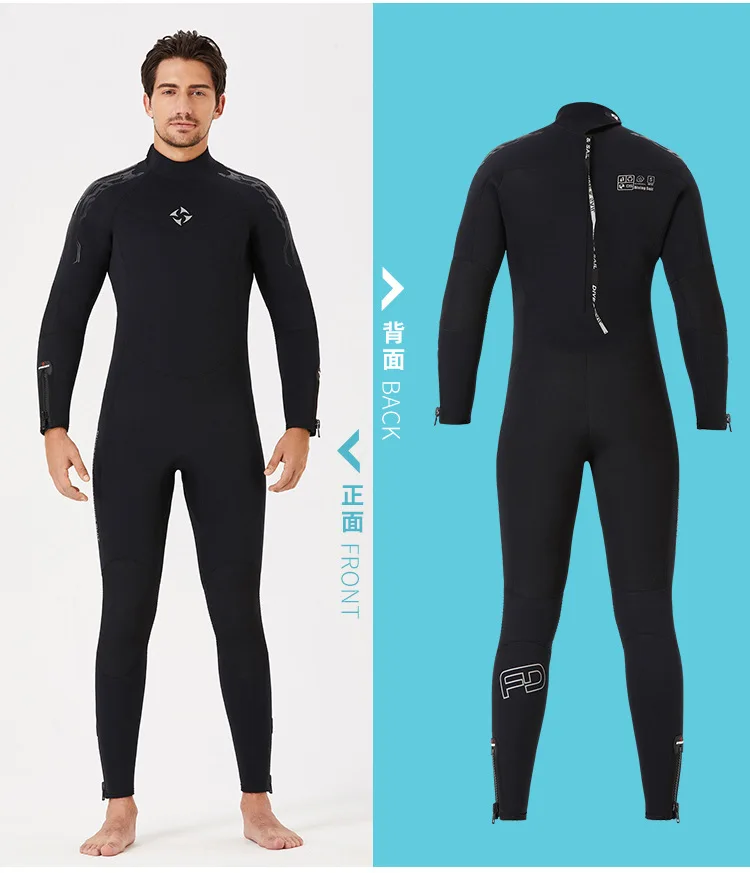 5MM Wetsuit Premium Neoprene Men Scuba Diving and Snorkeling Spearfishing Keep Warm Wetsuits Women Swimming Surfing Diving Suit