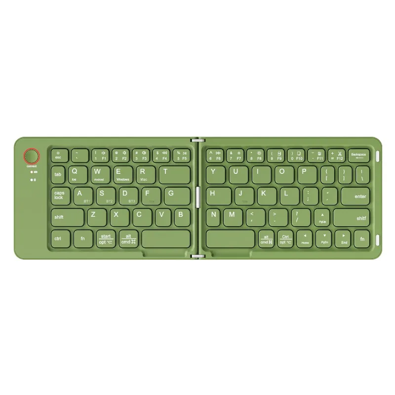 Clavier Bluetooth portable et pliable – Clavier sans fil compact pour Windows, Android, iOS, ordinateurs portables et tablettes_voghion.com
