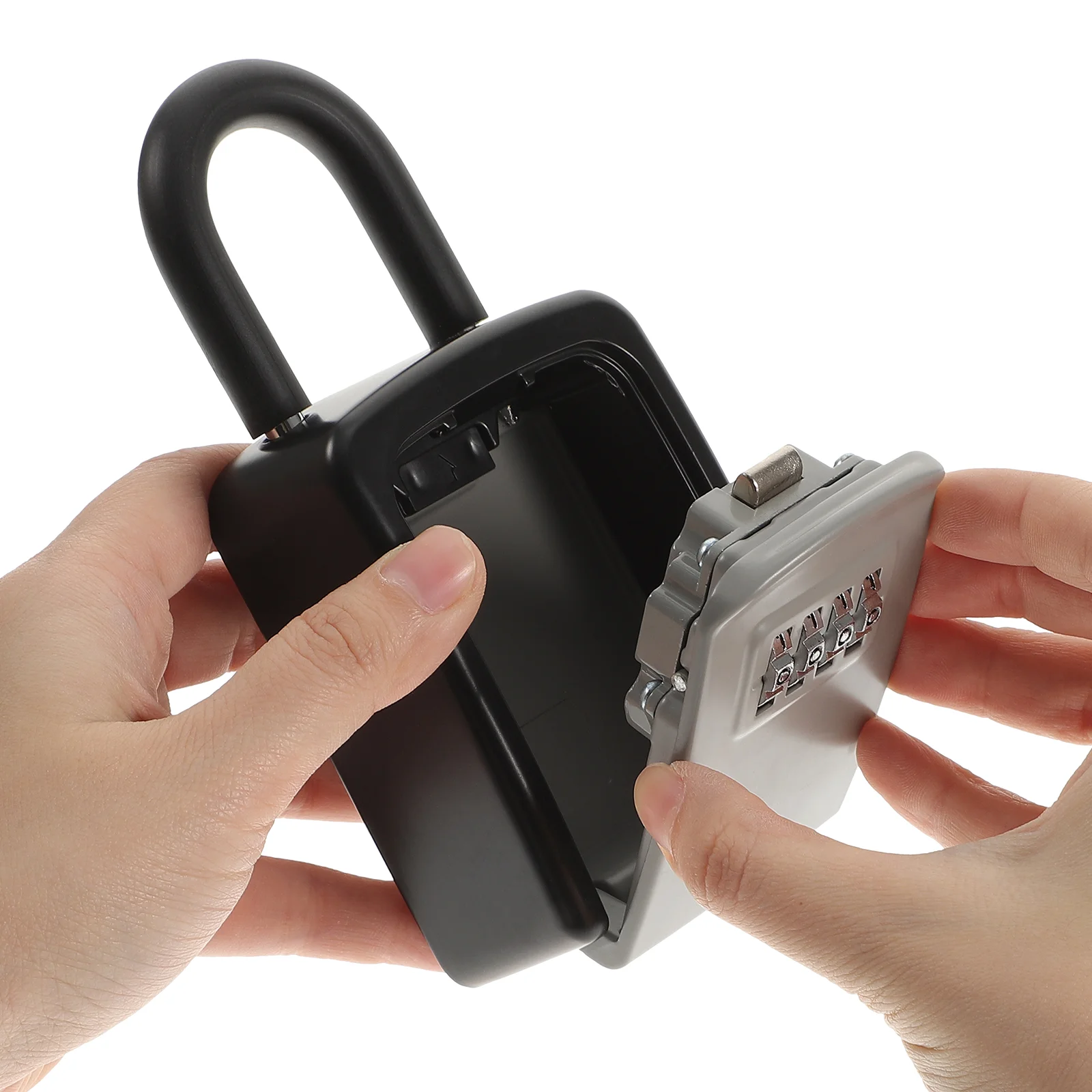 

Box Lock Keys Code Outdoor Wall Key House Hanging Mount Safe Password Outside Hooks Security Storage Tool Combination Case
