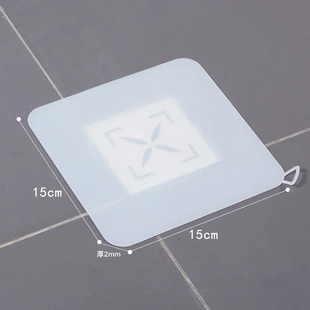Silicone Floor Drain Cover Floor Drain Cover Silicone Floor Drain Anti-smell Cover Sewer Sink Smell Removal Sealing Drain Cover Kitchen Bathroom Home Insect-proof Seal