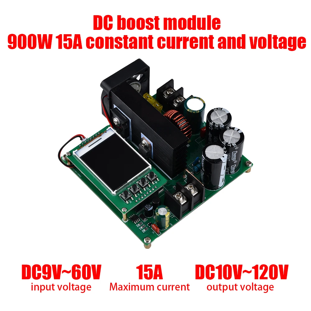 Principais Conversores de 860v para 10120v Conversor de Aumento dc com Led de Alta Precisão Controle em Lcd Módulo de Energia Transformador e Regulador