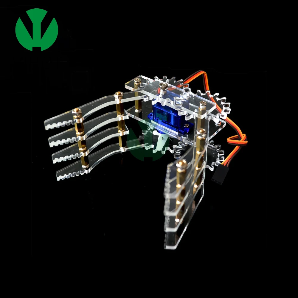 Acrylic robot Claw Manipulator Arm SG90 servos smart robot gripper for ...