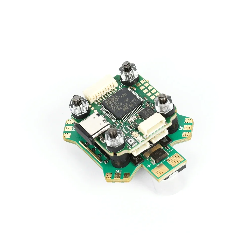 

IFlight BLITZ Mini F7 Stack с BLITZ Mini F7 V1.1 Контроллер полета/BLITZ Mini E55 4-в-1 2-6S ESC для FPV частей