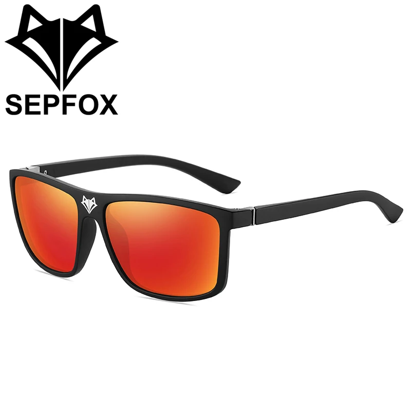 SEPFOX Men Polarized Fishing Sunglasses UV400 Women Outdoor Sports Unisex Running Hiking Driving Eyewear