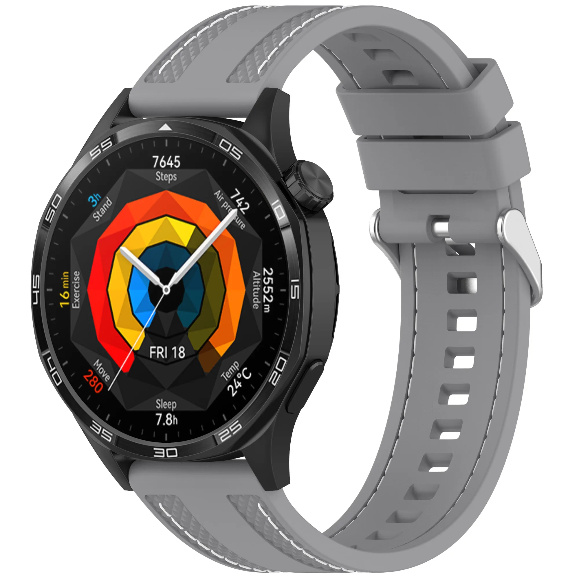 Premium 22mm Metal Smartwatch Replacement Strap - Universal Design