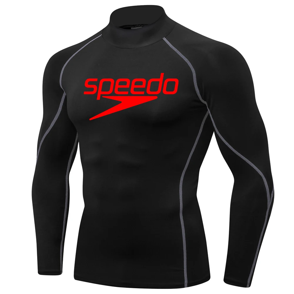Rash Guard Men Swimming Tights Long Sleeve Surf Diving