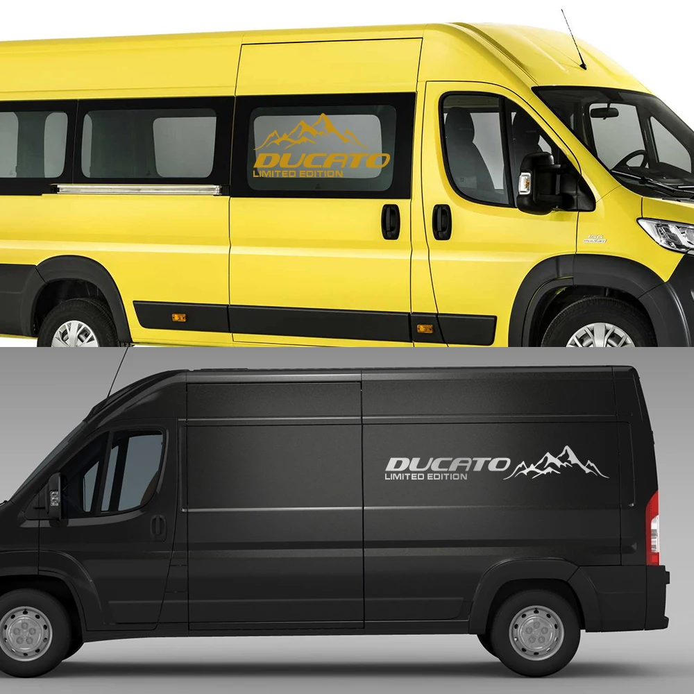 반 산악 스타일링 Fiat Ducato Maxi Ⅲ 8 35 자동차 Canper 비닐 제한 에디션 장식 데칼 자동 튜닝 액세서리