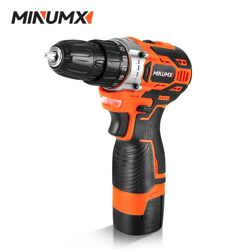MINUMX 16V Brushless Electric Drill 32N.m Two Speed Cordless Driller