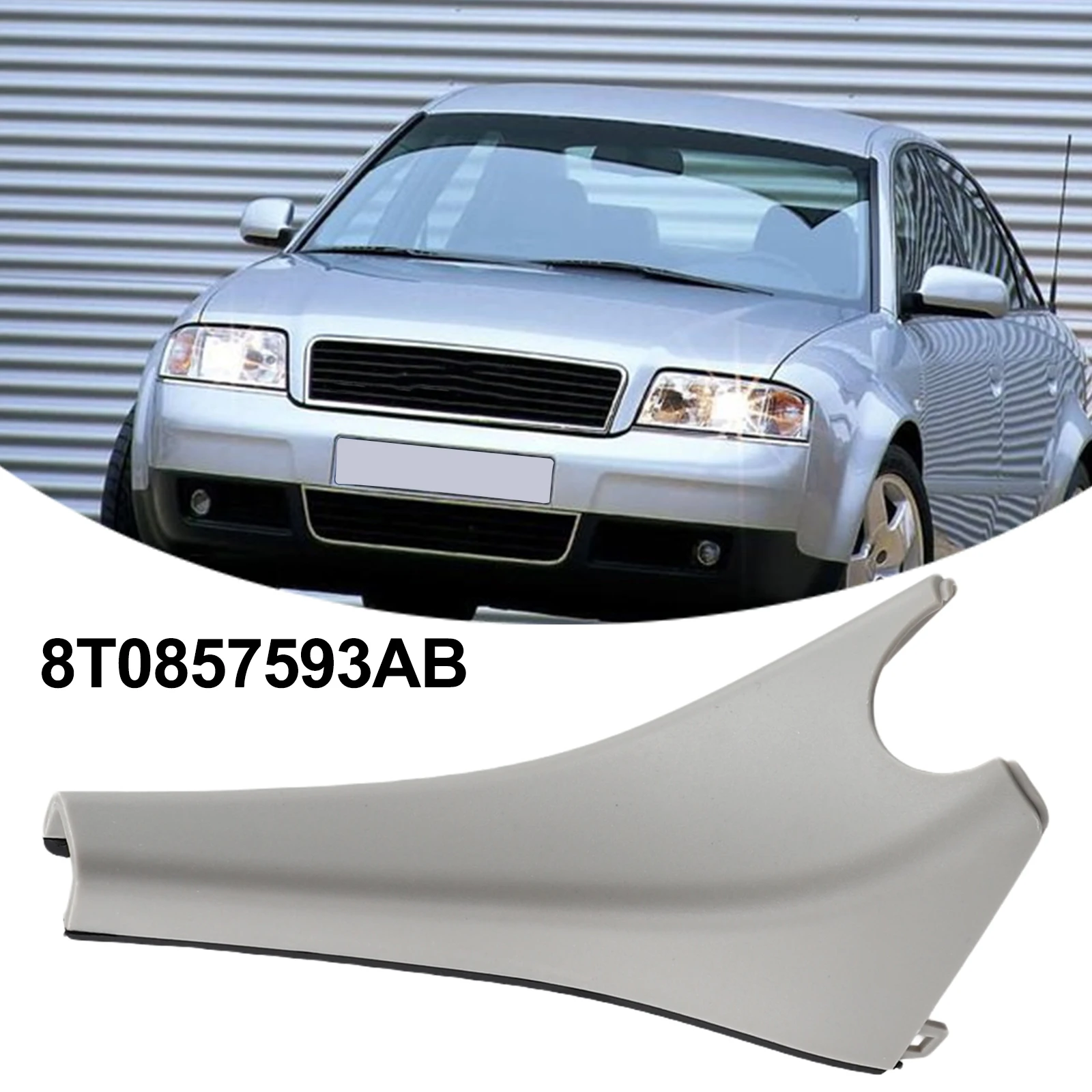Cubierta de Espejo Retrovisor de Repuesto para Automóvil, Reemplazo Directo de Pieza Original 8T0857593AB, Pieza de Repu