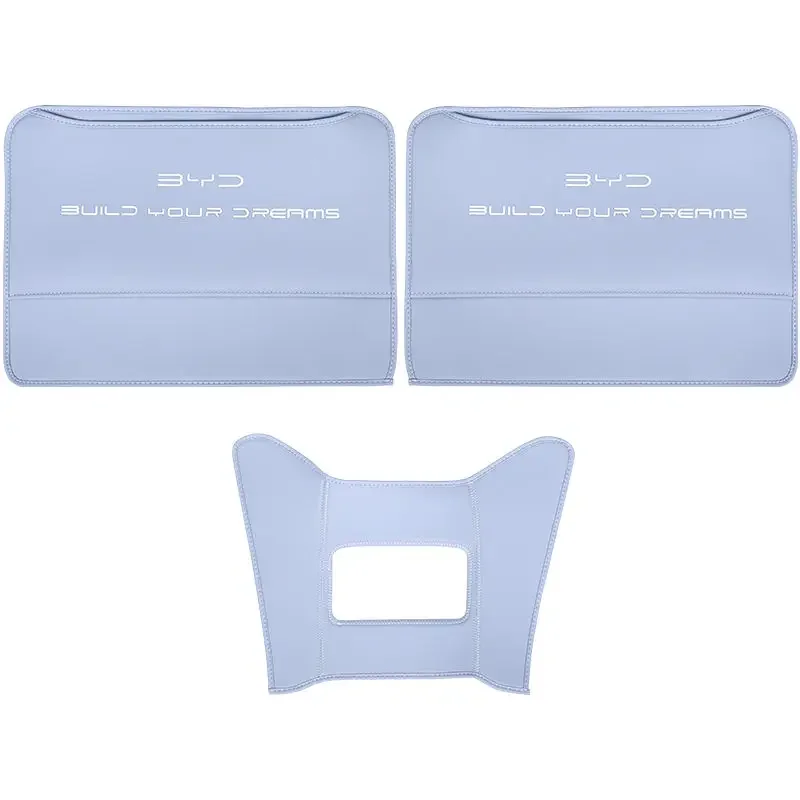 Car Seat Protector for BYD Seal DMI EV PU Leather Anti Kick Mat Pad Anti-kick Protector Mats Seat Back Protector Accessories