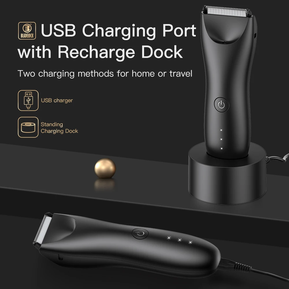 مشذب احترافي للمناطق الحميمة ، كرات صدر الفخذ بيكي...