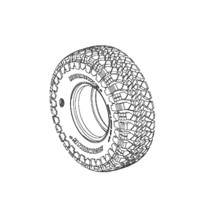 

CAPO JKMAX Original Parts WH1 Tire Skin