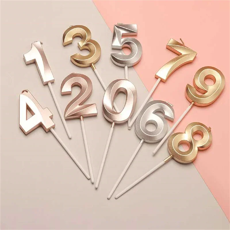 BirthdayNumberCandleCakeDecorationPartyWeddingAnniversaryNumber