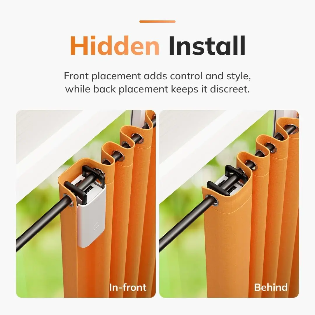 SmartCurtain | Motorized Curtain | Turn Your Current Curtains into Electric, Automated Drapes | Smart Home Smart Curtains 6
