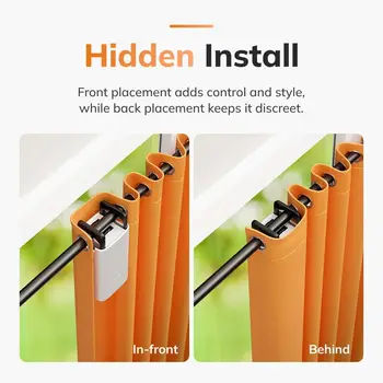 SmartCurtain | Motorized Curtain | Turn Your Current Curtains into Electric, Automated Drapes | Smart Home Smart Curtains 6