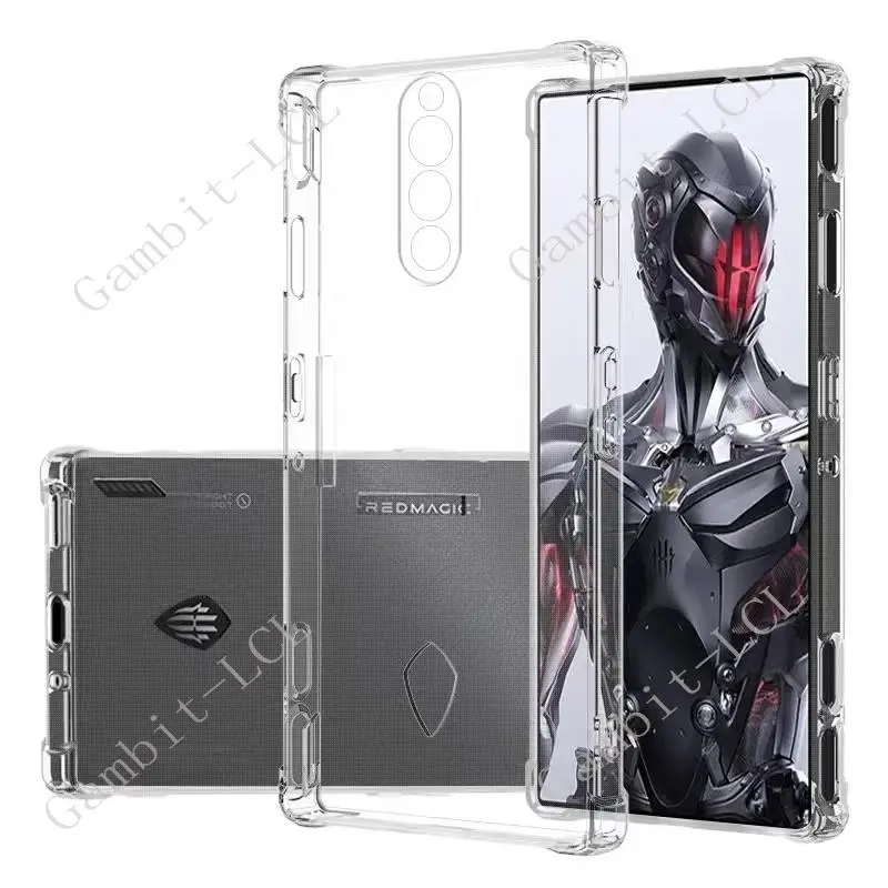 Clear Transparent Anti-Falling Soft TPU Phone Case Protector