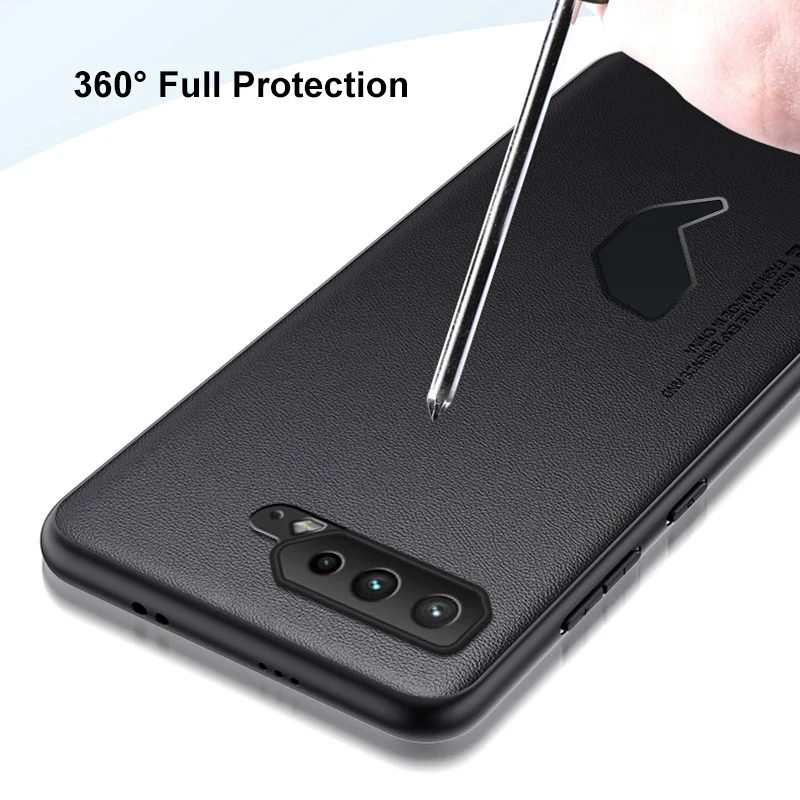Luxury PU Leather Shockproof Phone Case - Premium Back Cover with Silicone Protection
