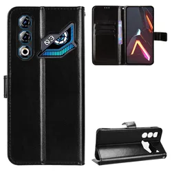 Custodia in pelle flip con wallet e supporto - Cover protettiva elegante