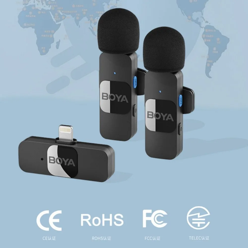 

Беспроводной петличный мини-микрофон IOS/Type-C