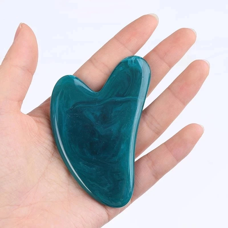 Natural Jade Stone Gua Sha Scraper Massager