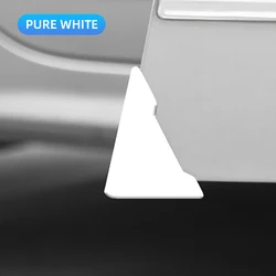 Silicone Car Door Corner Anti - Collision Guard Protector (WHITE)