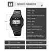 SKMEI 1952 Fashion 5Bar Waterproof Digital Wristwatch military Chronograph Date Week  For Men Alarm Clock reloj hombre Sport Wat 6