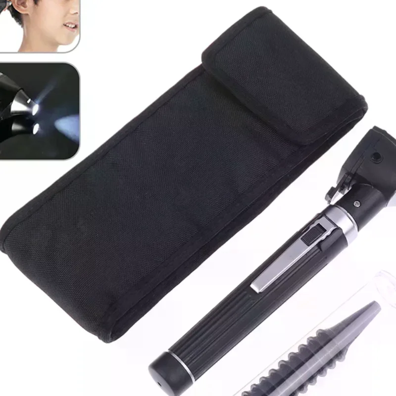 Otoscope - Ear Scope With Light, Ear Infection Detector, Ear Checker Kit With 3X Magnifier Lens