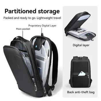 Slim Scratch Resistant Business Laptop Backpack Minimalist Backpack USB Charging Port 1 Slim Scratch Resistant Business Laptop Backpack Minimalist Backpack USB Charging Port