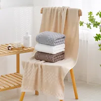 100% cotton face towel absorbent pure hand wash hair shower microfiber towel bathroom family hotel motion bath towel 4