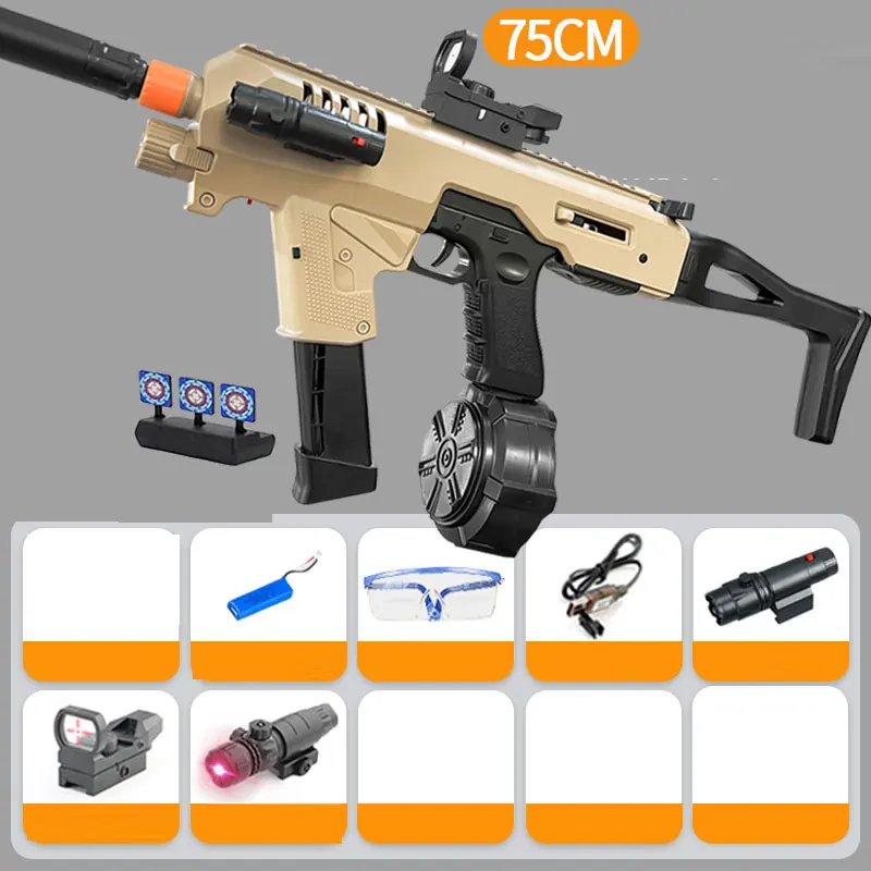 Carbine Set Glock Gel Blaster Toy Gun Electric Water Bomb Paintball