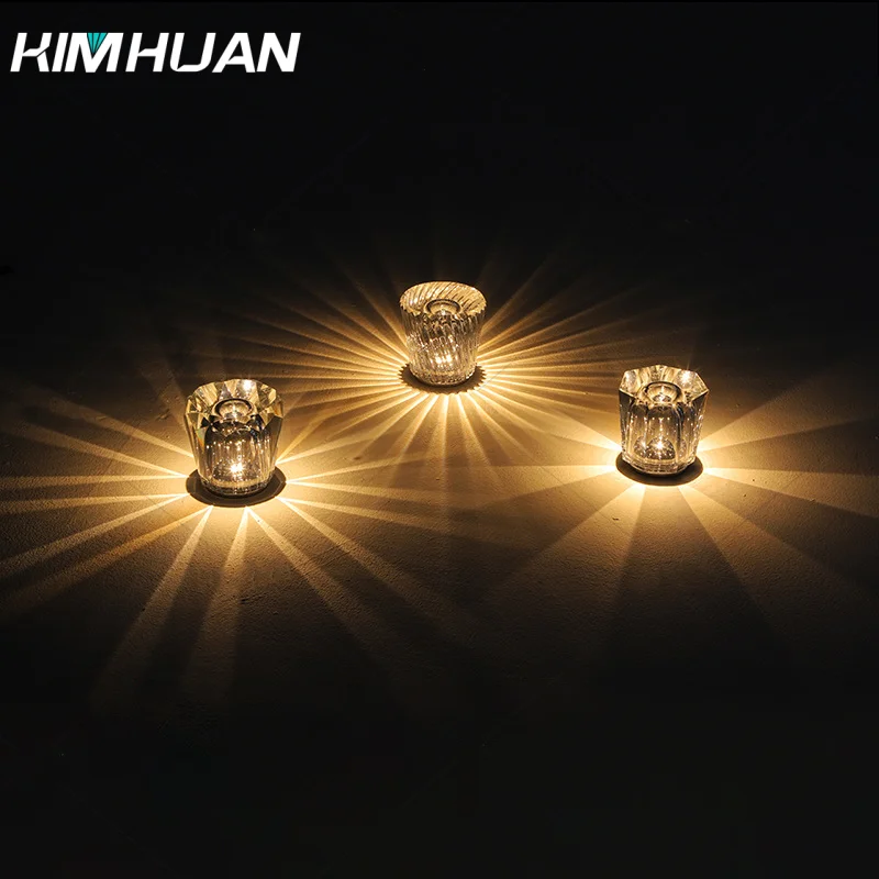 Battery Lamp children's Tabletop Light Scandinavian Crystal Table Lamp Desk Decoration Lamp Bedroom Room Lamp LED USB Chargeable