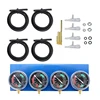 for 2/4 Cylinder Motorcycle Carburetor Carb Synchronizer Kit Ignition Tester Balancer Test Gauges Set Motorbike Diagnostic Tools 6