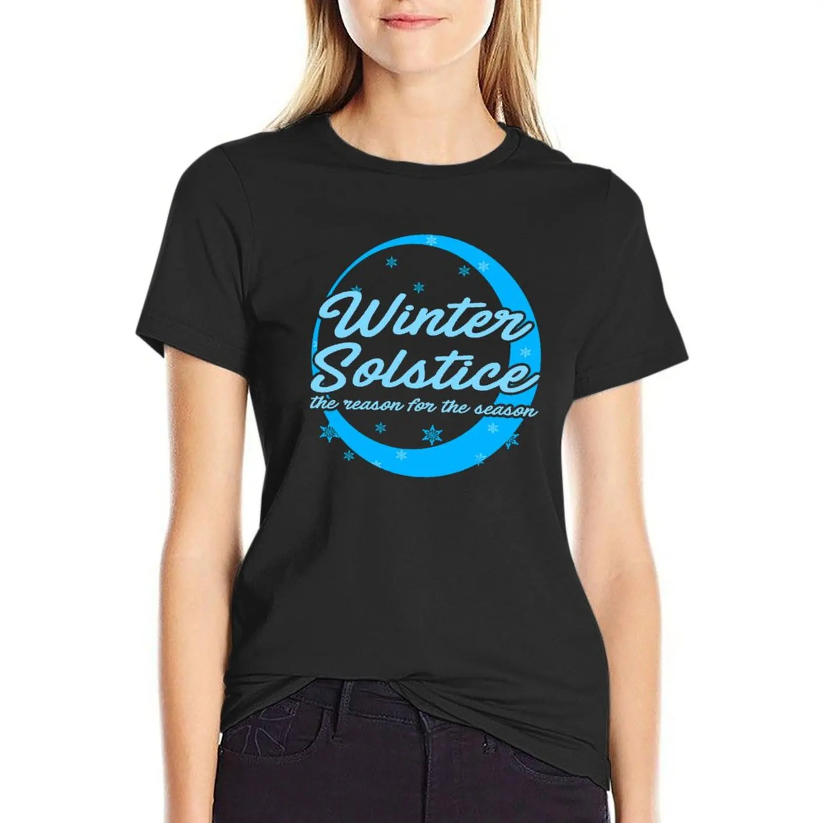 

Winter Solstice T-shirt korean fashion tops Woman clothes