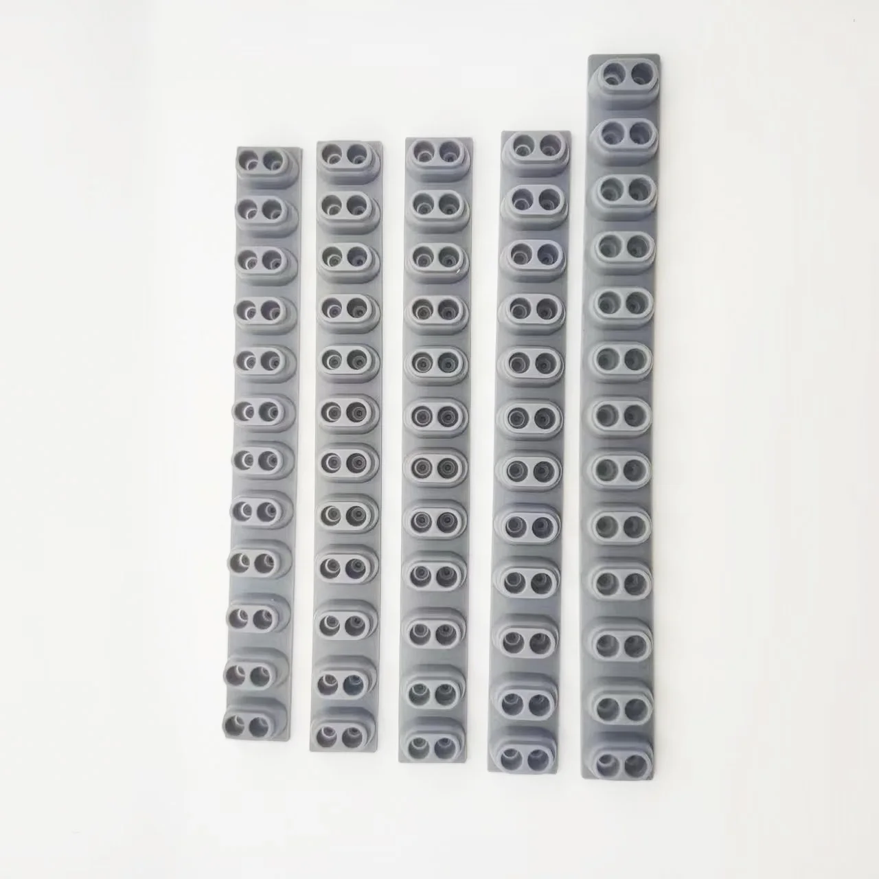 Rubber Conductive Keypad Strip Key Contact Rubber Keypad Strip for Yamaha PSR-S500 S550 S650 S670 E303 E313 E413 E423