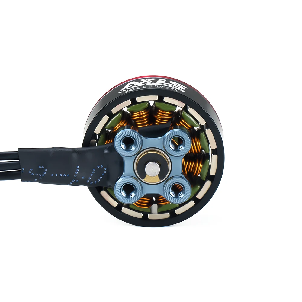 Axisflying C155 4800KV FPV Бесщеточный двигатель для 2,5-3,5-дюймовых дронов Cinewhoop, термостойкие аксессуары для длинных дронов thumbnail 6