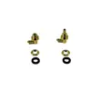1 Pair Of Transparent Fuel Tank Accessories Oil Inlet Outlet Nozzle For RC Model 2