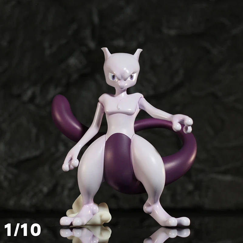 Pokemon 1/10 Gk Mewtwo Grande Action Figure In Resina Modello Giocattoli Regalo Per Bambini Di Compleanno