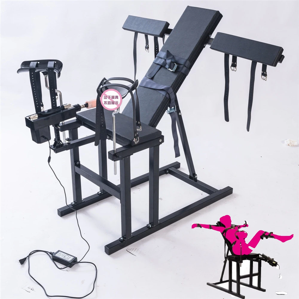 New Sex Furniture Erotic Chair Love Machine Gun Adult Games BDSM Restraint Kit Fetish Sex Toys for Female Male 18+ Shop