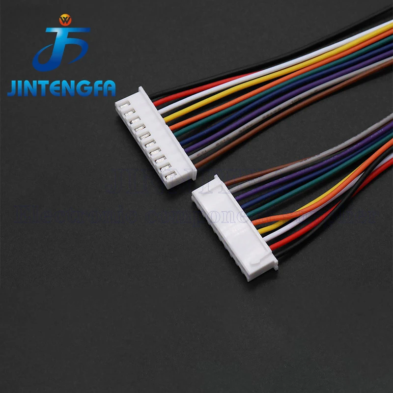 JST XH2.54 XH 2.54mm Wire Cable Connector 2 3 4 5 6 7 8 9 10 11 12 Pin Pitch Male Plug Socket 20cm Wire Length 10Sets/Lot