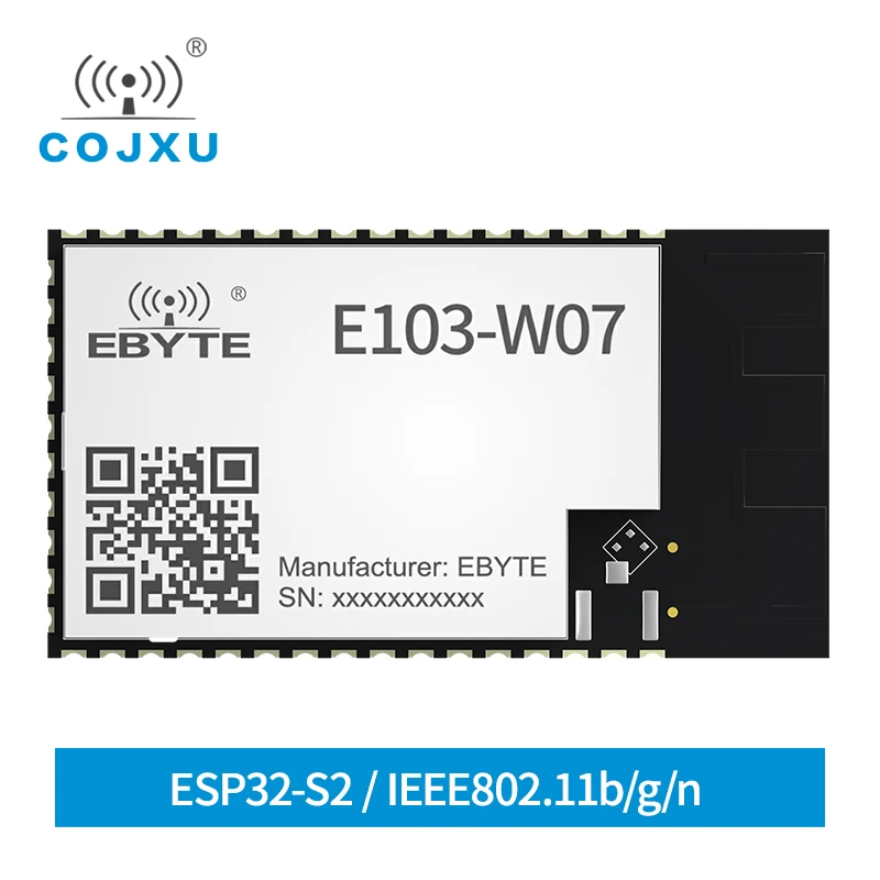 10pcs COJXU ESP32-S2 WIFI Mesh Ad Hoc Network Module 2.4G MQTT V3.1.1 IPEX/PCB Data Transciver Receiver  for Smart Home E103-W07