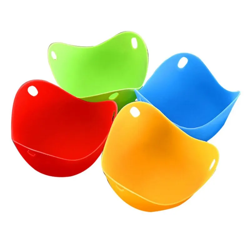Silicone Baking Mold Egg Cooker Ice Cream Jelly Pudding Soap Cake Household Breakfast High Temperature Resistant