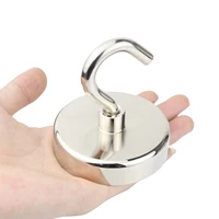 N52 Super Strong Neodymium Pot Fishing Salvage magnet Round Powerful magnet Hook Sea Searcher Storage Box Holder D10-D42mm