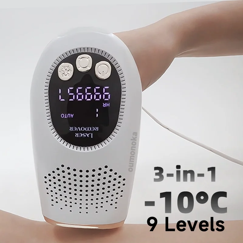 999999 Knippert 3-In-1 Ipl Laser Epilator Voor Vrouwen Thuisgebruik Apparaten Elektrische Ontharing Pijnloze Machine Bikini Dropshipping