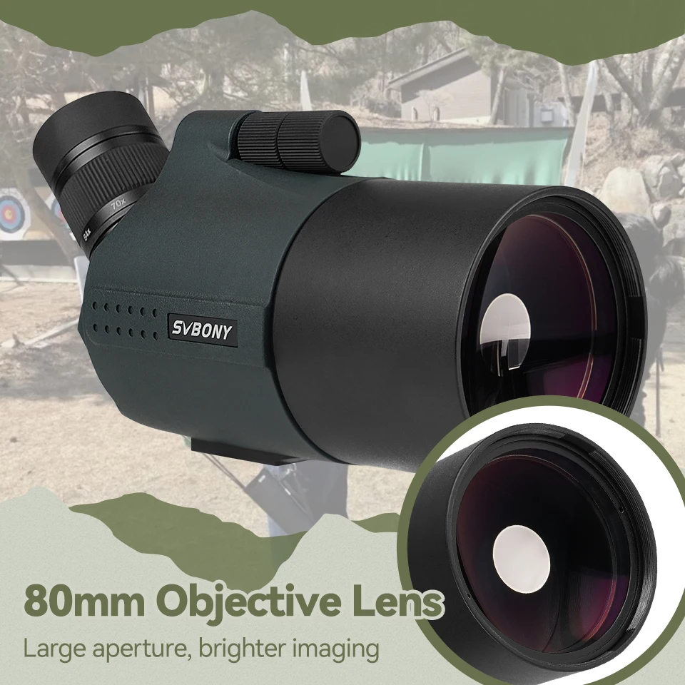 Svbony SV41 Pro Mak Spotting Scope Astronomical Telescope 28-84x80 FMC Waterproof Camping Equipment for Stargazing,bird watching 2