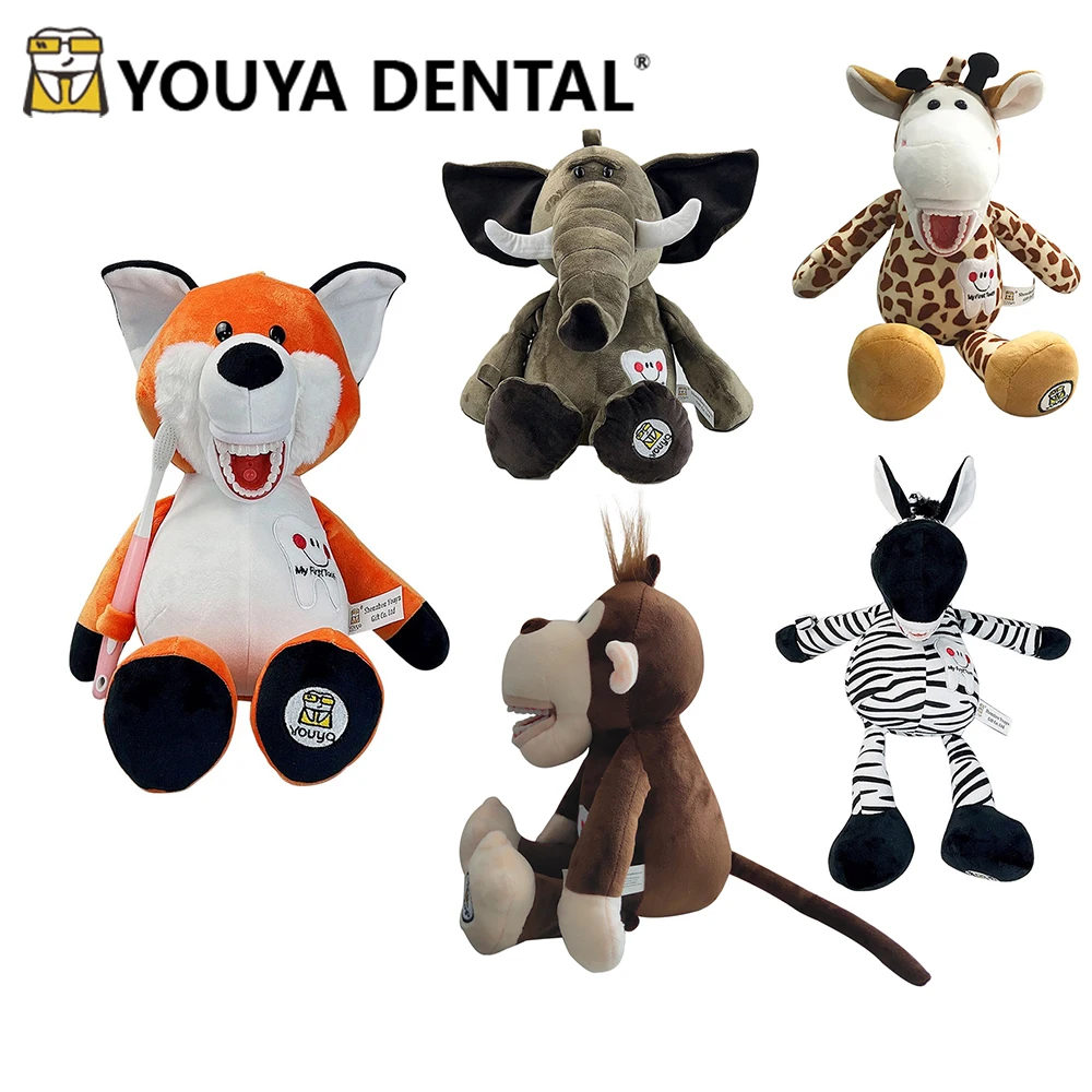 DentistryPracticePlushToyswithToothbrushDollBrushingModelfor