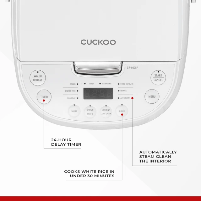 Cuckoo 10-Cup Rice Cooker CR-1020FW